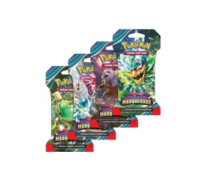 Buy Pokemon Scarlet & Violet Twilight Masquerade Sleeved Booster Pack (Random Art Package) at Sasom – Authentic and Ready to Ship