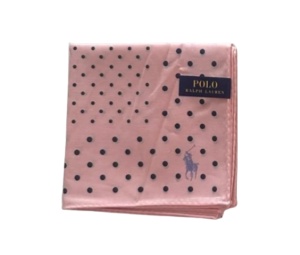 Buy Polo Ralph Lauren Dot Handkerchief Pink at Sasom – Authentic and Ready to Ship