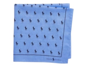 Buy Polo Ralph Lauren Logo Handkerchief Sky Blue at Sasom – Authentic and Ready to Ship