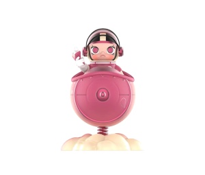 Pop Mart Mega Space Molly 100% Blooming Series-Peony