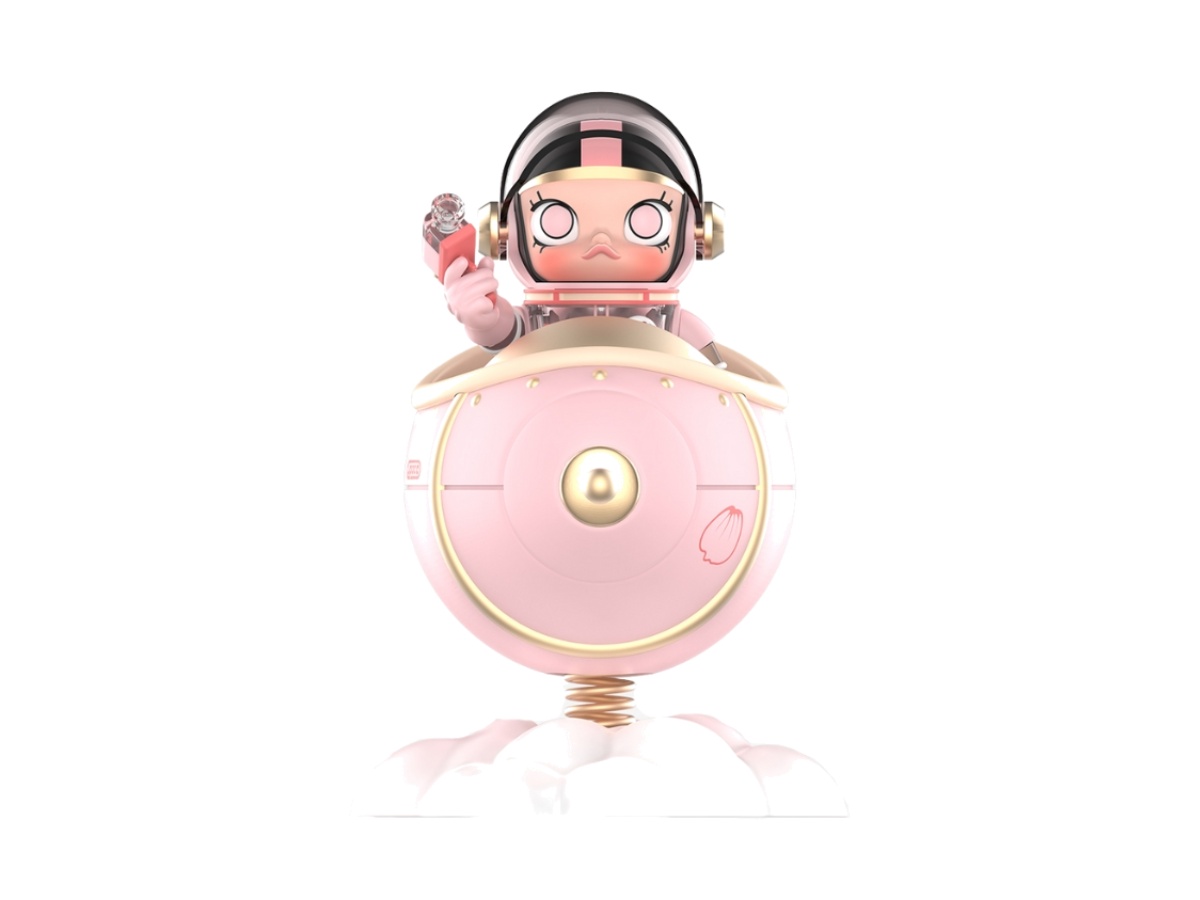 その他 PopMart Mega Space Molly Blooming-Sakura MEGA Space Molly 100% Blooming Series Sakura Figurine - 绽放