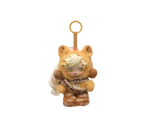 Buy (เช็คการ์ด) Pop Mart Applejack Skullpanda × My Little Pony Series Plush Doll Pendant at Sasom – Authentic and Ready to Ship