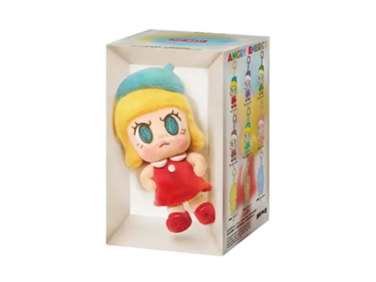 Pop Mart (เช็คการ์ด) Pop Mart Brown Fire Angry Molly Angry Energy Series Plush Pendant - view 2