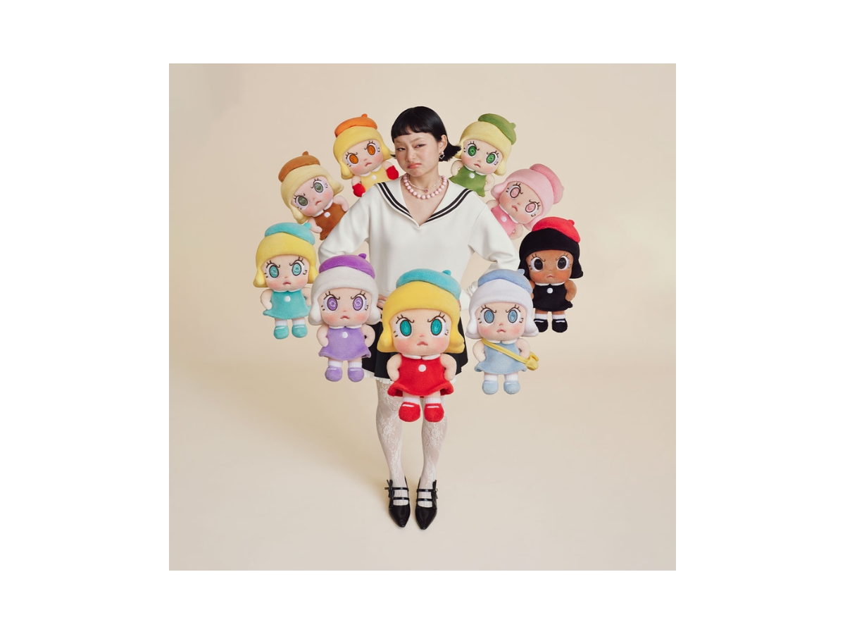 Pop Mart (เช็คการ์ด) Pop Mart Brown Fire Angry Molly Angry Energy Series Plush Pendant - view 3