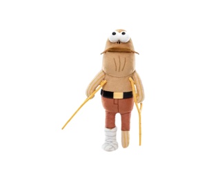 Buy (เช็คการ์ด) Pop Mart Crutch Fish Residents of Bikini Bottom-Whimsical Plush Part2 at Sasom – Authentic and Ready to Ship