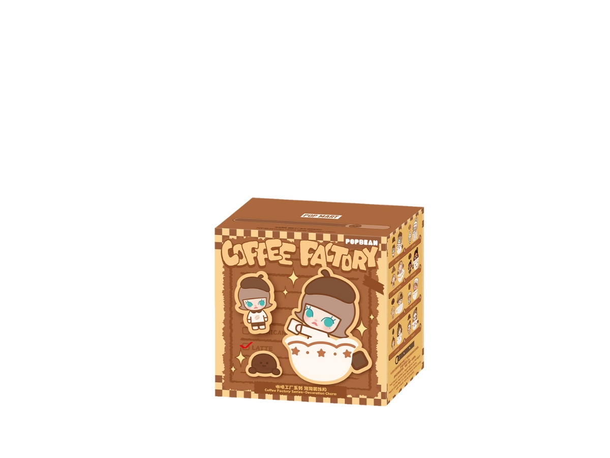 เช็คการ์ด) Pop Mart Chaka Pop Bean Coffee Factory Series 