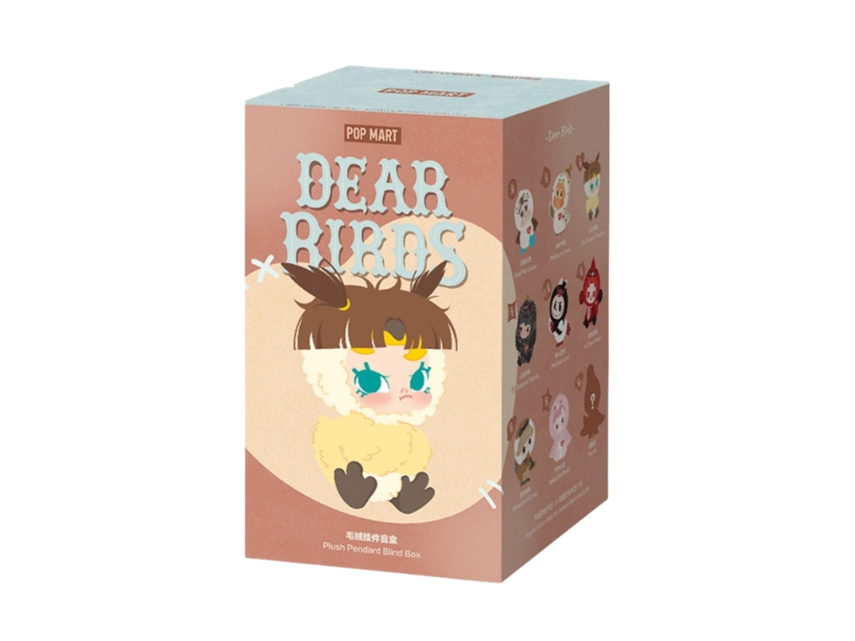 Pop Mart (เช็คการ์ด) Pop Mart Dive into Love Dear Birds Series-Plush Pendant Blind Box - view 2
