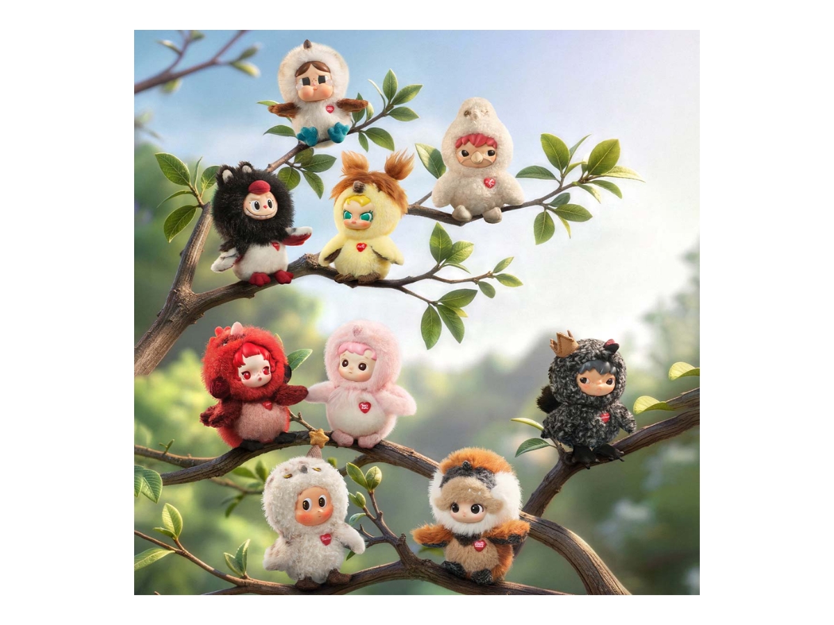 Pop Mart (เช็คการ์ด) Pop Mart Dive into Love Dear Birds Series-Plush Pendant Blind Box - view 3