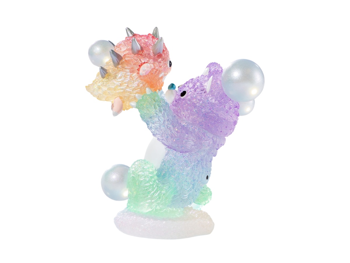 POPMART Muckey Celebration gift シークレット เช็คการ์ด) Pop Mart Delight (Secret Edition) Instinctoy Muckey