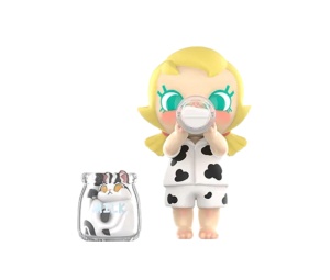 Buy (เช็คการ์ด) Pop Mart Milk Lover Baby Molly & Baby Tabby Series Figures Multicolor at Sasom – Authentic and Ready to Ship
