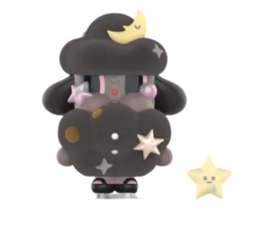 Buy (เช็คการ์ด) Pop Mart The Night Sky Crybaby Crying To The Moon Series Figures at Sasom – Authentic and Ready to Ship