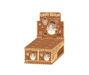 【POPMART】coffee factory シリーズ【CHAKA】 Pop Mart POP BEAN Coffee Factory Series CHAKA Double-shot