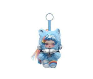 Buy (เช็คการ์ด) Pop Mart Rainbow Dash Skullpanda × My Little Pony Series Plush Doll Pendant at Sasom – Authentic and Ready to Ship