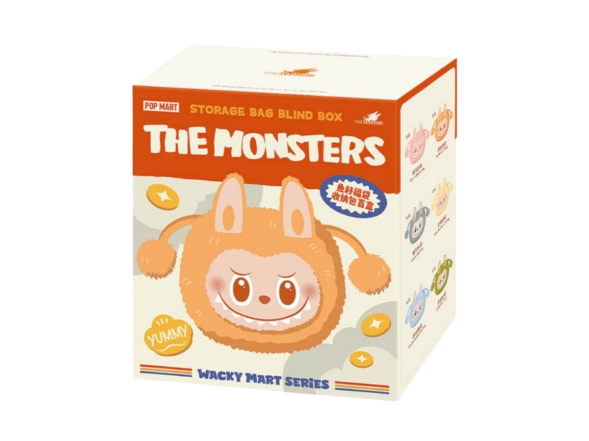 Pop Mart The Monsters Wacky Mart Series Storage Bag Blind Box