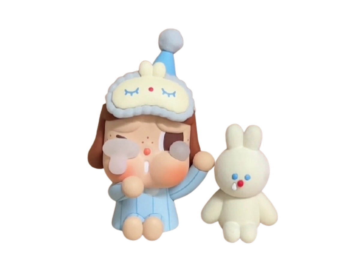 その他 POPMART CRYBABY SLEEPY BABY BLUE PAJAMAS EXCLUSIVE! POPMART] POPMART CRYBABY SLEEPY BABY BLUE PYJAMAS