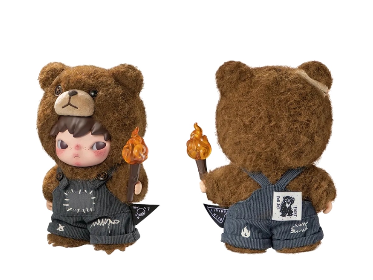 Pop Mart Hirono Living Wild-Fight For Joy Plush Doll