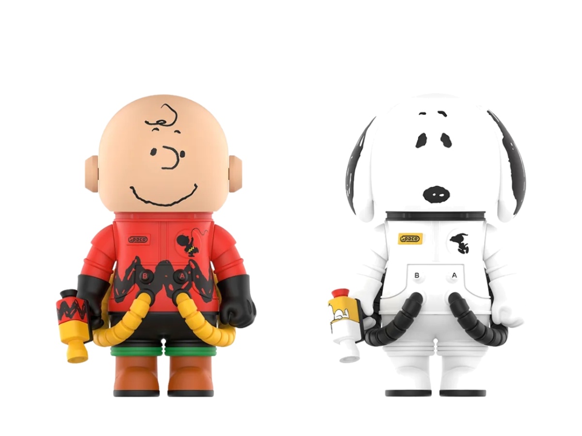 Pop Mart Mega Space Molly 100% Charlie Brown & Snoopy Multicolor