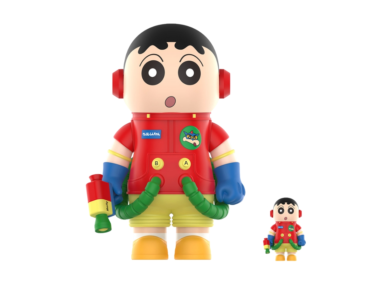 Buy Pop Mart Mega Space Molly 400% + 100% X Crayon Shinchan at Sasom – Authentic and Ready to Ship