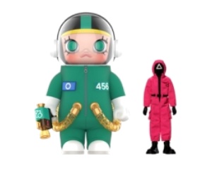 Buy Pop Mart Mega Space Molly 400% + Action Figure Squid Game Set at Sasom – Authentic and Ready to Ship