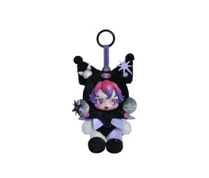 Buy Pop Mart Skullpanda × Kuromi Plush at Sasom – Authentic and Ready to Ship