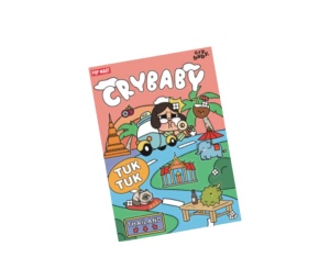 Buy Pop Mart Crybaby Tuk Tuk Limited Sticker at Sasom – Authentic and Ready to Ship