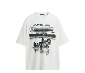 Buy Post Malone Graphic T-Shirt White at Sasom – Authentic and Ready to Ship