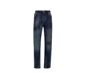 Buy Palm Angels Jeans Blue at Sasom – Authentic and Ready to Ship