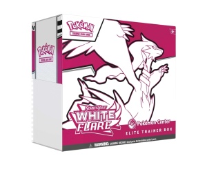 Buy Pokemon [WHT] Scarlet & Violet "White Flare" [Pokemon Center] Elite Trainer Box (EN) at Sasom – Authentic and Ready to Ship