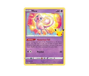 Buy Pokemon Mew H [011/025] - Celebrations (EN) at Sasom – Authentic and Ready to Ship