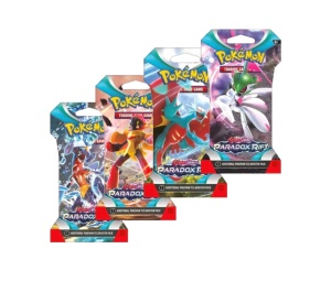 Buy Pokemon Scarlet & Violet "Paradox Rift" Sleeved Booster Pack (Random Art) (EN) at Sasom – Authentic and Ready to Ship