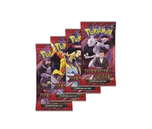 Buy Pokemon Scarlet & Violet "Destined Rivals" Booster Pack (Random Art) (EN) at Sasom – Authentic and Ready to Ship