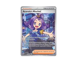 Buy Pokemon Acerola's Mischief - UR [165/132] - ME01: Mega Evolution (EN) at Sasom – Authentic and Ready to Ship