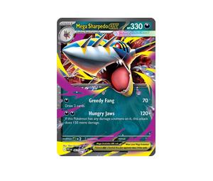 Buy Pokemon Mega Sharpedo ex - DR [061/094] - ME02: Phantasmal Flames (EN) at Sasom – Authentic and Ready to Ship