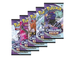 Buy Pokemon Sword & Shield "Chilling Reign" Booster Pack (Random Art) (EN) at Sasom – Authentic and Ready to Ship