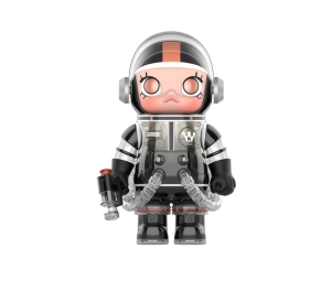 เช็คการ์ด) Pop Mart Blue Hawaii (Mega Space Molly Soft