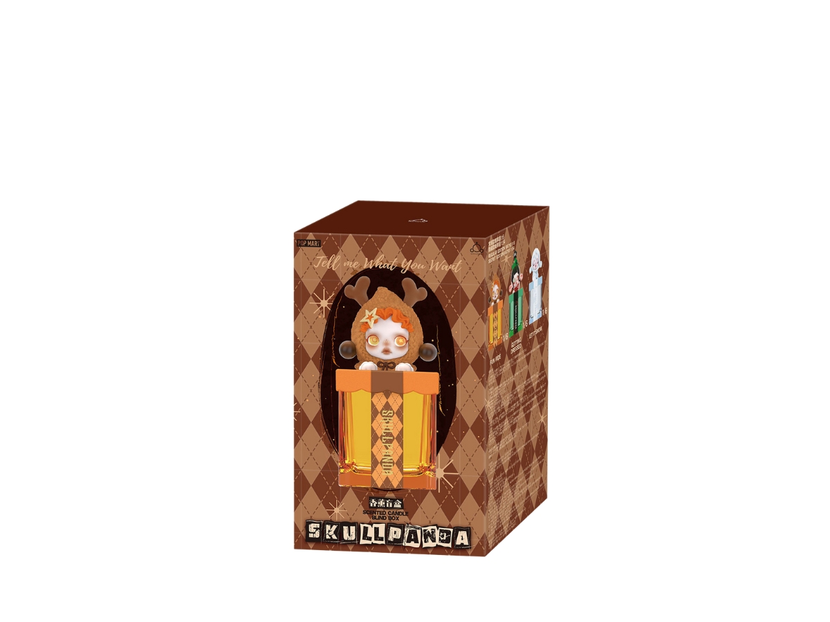 เช็คการ์ด) Pop Mart As I Wish (SKULLPANDA Tell Me What You