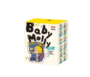 Pop Mart Baby Molly When I was Three! Series-Acrylic Clip Blind Box Single Box