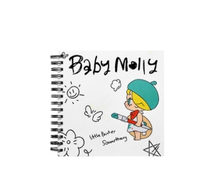 Pop Mart Baby Molly When I was Three! Series - Sketch Book