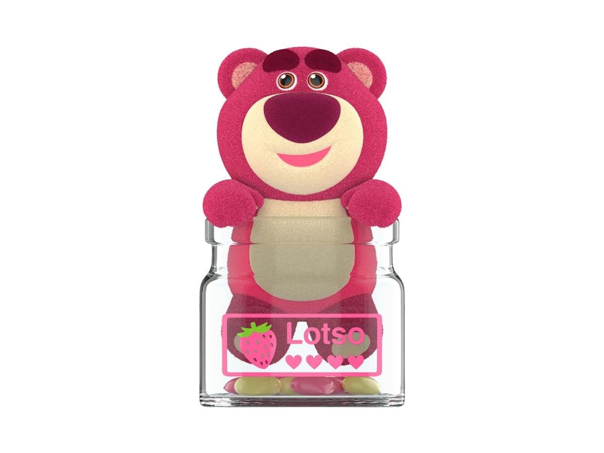 Pin Lotso (เช็คการ์ด) Pop Mart Bottled Lotso (Disney/Pixar Lotso Wondrous ...
