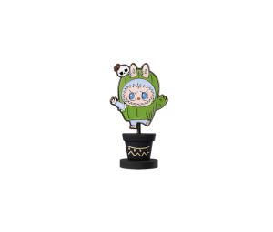 (เช็คการ์ด) Pop Mart Labubu Cactus (THE MONSTERS FALL IN WILD SERIES-Badge Blind Box)
