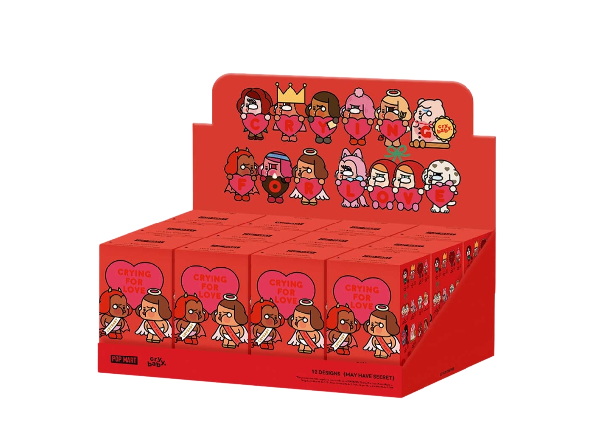 POP MART CRYING FOR LOVE フィギュアセット CRYBABY Crying For Love Series Figures - POP MART (Japan)