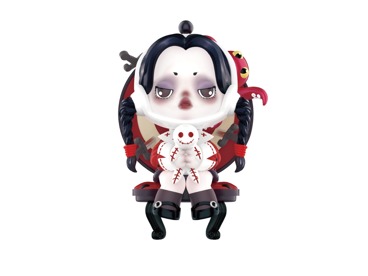 【最終値下】シークレット DEADPAN WEDNESDAY POP MART เช็คการ์ด) Pop Mart Deadpan Wednesday (Skullpanda X The