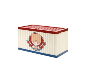 (เช็คการ์ด) Pop Mart DIMOO Animal Kingdom Series-Luminous Display Container
