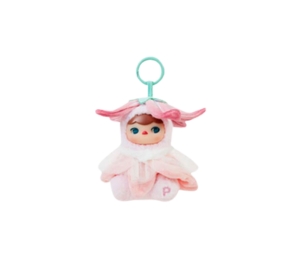 (เช็คการ์ด) Pop Mart PUCKY Flower Baby (Forest Party Series-Vinyl Plush Pendant Blind Box)