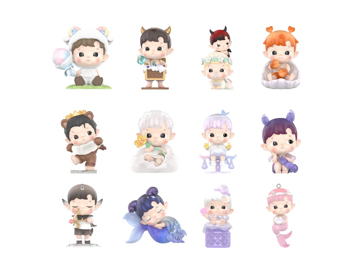 Pop Mart HACIPUPU The Constellation Series Figures Single Box
