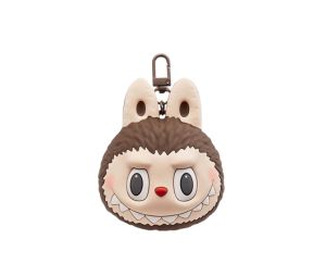 Pop Mart Labubu Originals-Brown Silicone Earphone Bag