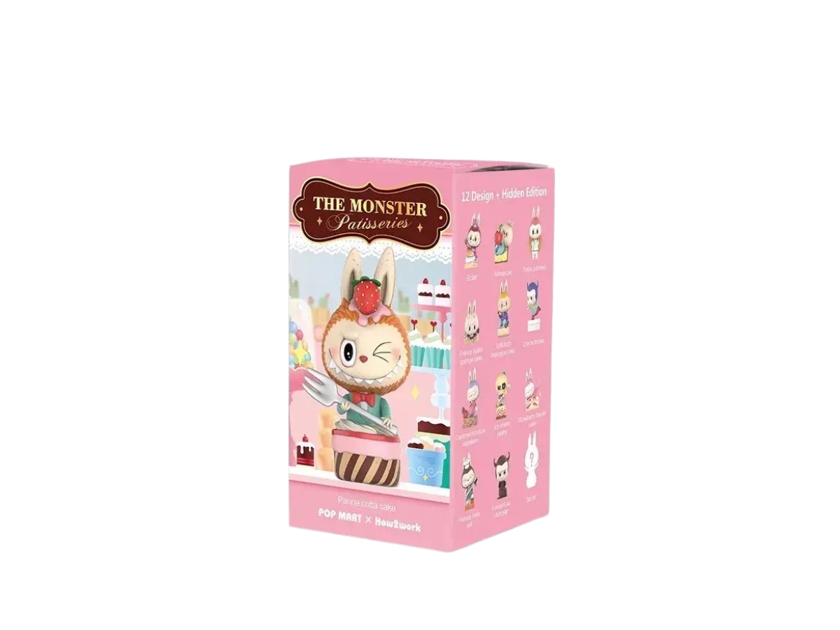 SASOM ของสะสม Pop Mart Labubu The Monsters Patisserie Series Blind