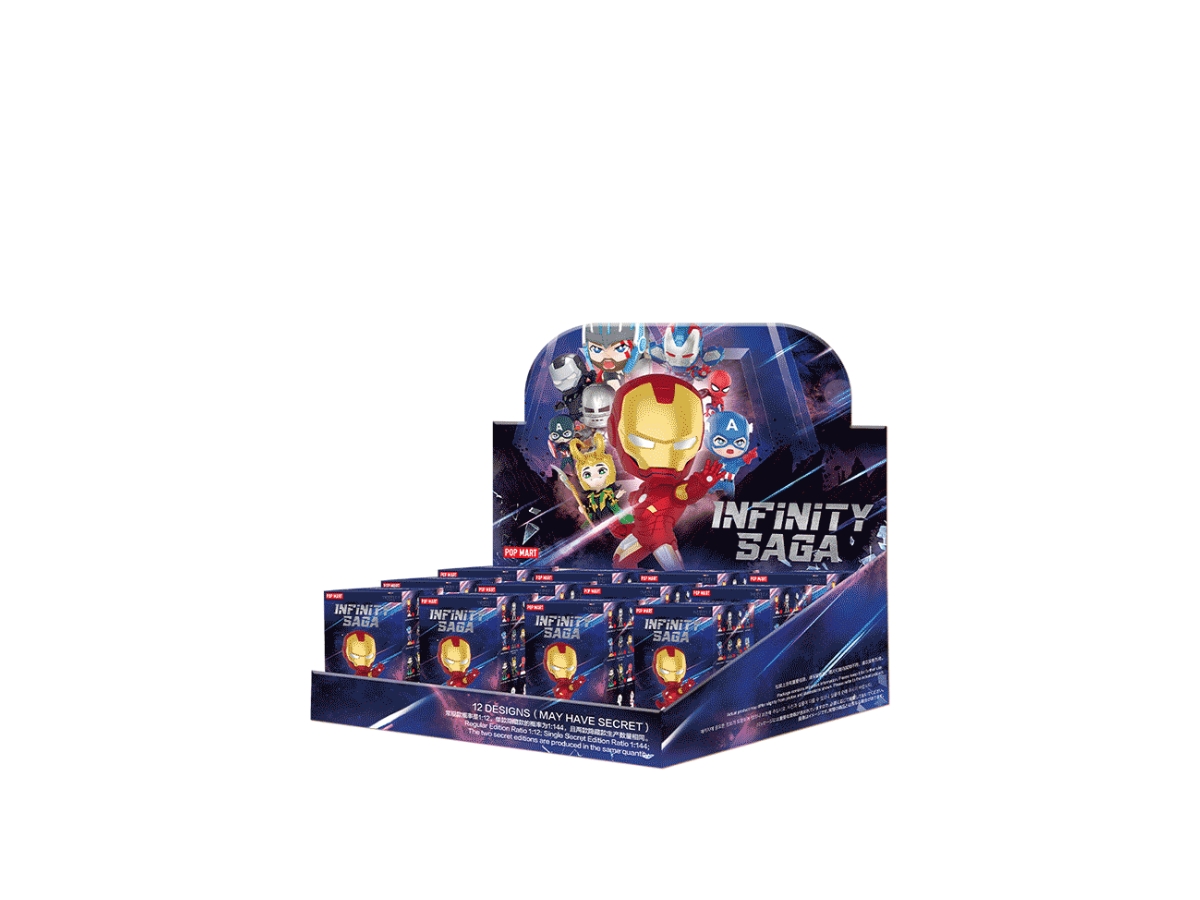 Pop Mart Marvel Infinity Saga Series Figures Whole Set