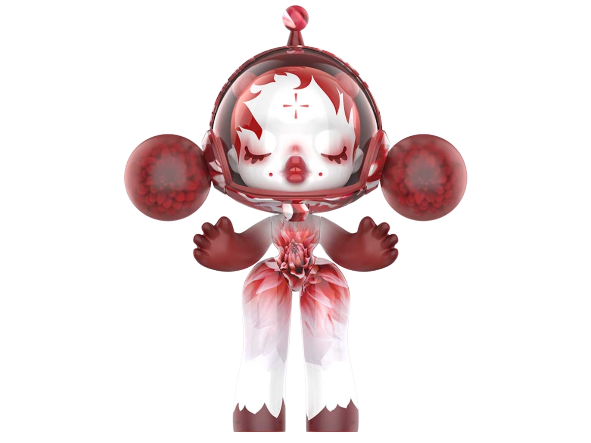 เช็คการ์ด) Pop Mart MEGA α SKULLPANDA Mika Ninagawa 400%