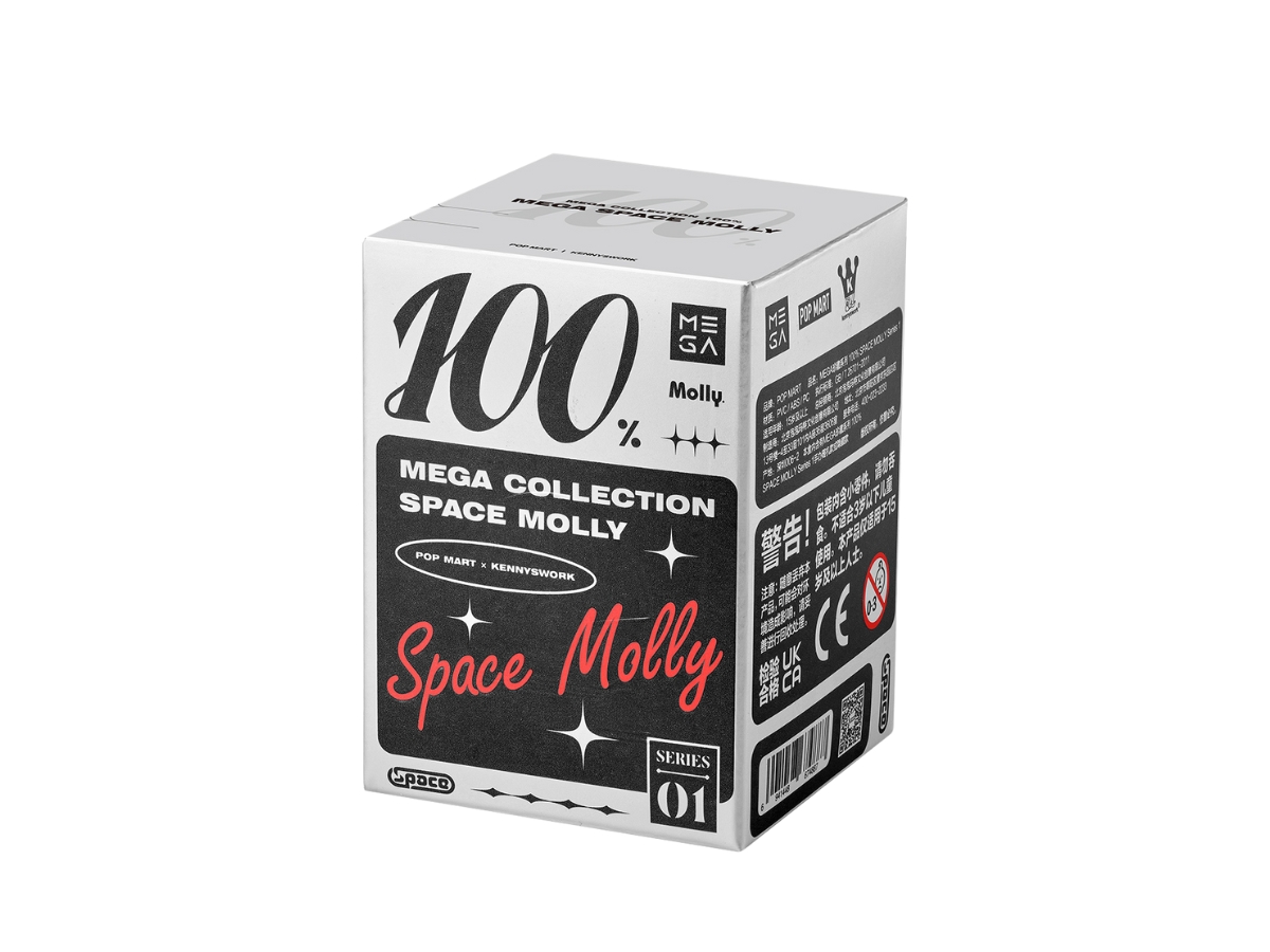 Pop Mart Mega Space Molly 100% Blind Box Series Single Box